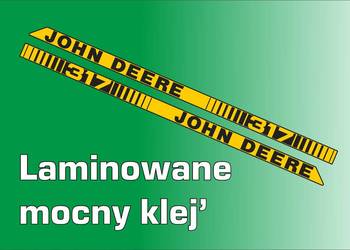 Naklejki John Deere 317 Naklejki John Deere 317