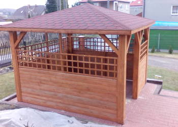 Altana Kwadratowa 3x3 z wypełnieniami bocznymi ( każdy wymiar) Montaż!