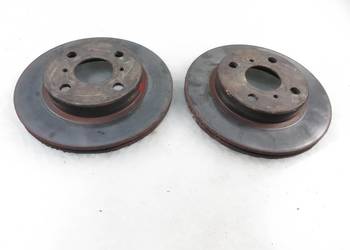 TARCZE HAMULCOWE PRZÓD TOYOTA YARIS I 1.0 VVT