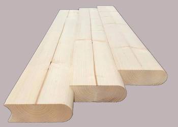 DESKA DESKI DREWNO ŚWIERKOWA DO BUDOWY BECZEK BECZKI SAUNOWEJ 44X121mm
