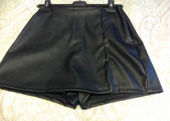 Spódnico Spódniczko Spodenki Skórzane Czarne Damskie LA MILLA rozm S NOWE