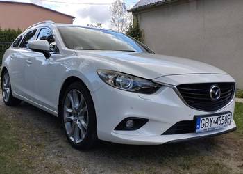 Mazda 6 2014, 2.2 diesel Skyactiv biała perła