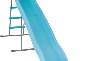 Zjeżdżalnia dla dzieci ogrodowa ślizg 244 cm duża stal tworzywo INTEX 44107