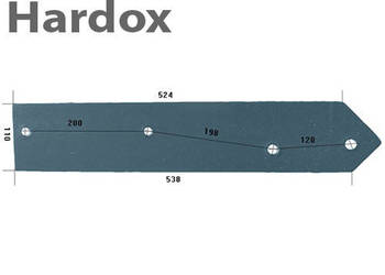 Płoza długa HARDOX 5000205/L części do pługa VOGEL NOOT
