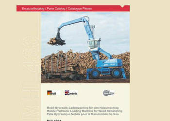 TEREX Fuchs MHL 460 T katalog części PL