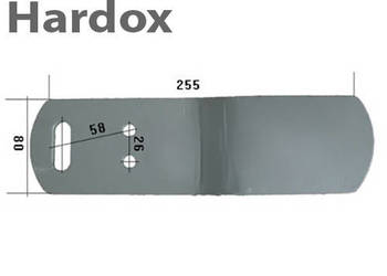 Listwa tylna odkładni HARDOX 3476001/L ST4L do pługa LEMKEN