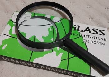 Lupa nieużywana , średnica soczewki -10 cm