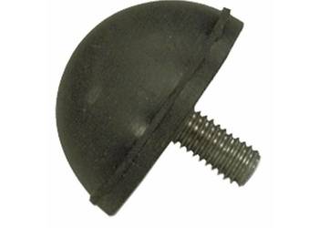 Amortyzator gumowy męski typ D, Fi 30x15 mm, M6x1x13 mm, półkulisty 00232