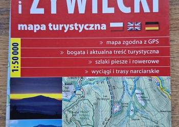 Beskid Śląski i Żywiecki mapa turystyczna 1:50 000
