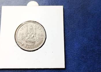 Stare monety 1 szyling 1950 Anglia