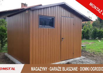 Garaż Blaszany - Domek Ogrodowy - Garaże - Romstal