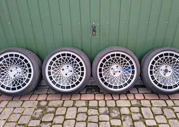 Koła Japan Racing JR14 4x100 R17 8,5 cala ET15. Nowe opony Platin RP42