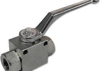 ZAWÓR HYDRAULICZNY RĘCZNY KULOWY 2 DROGOWY 1/2 70L [1441]