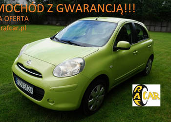 Nissan Micra zarejestrowany, ubezpieczony. Gwarancja. Polecam !!! K13 (201…