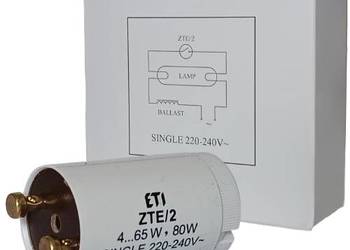 Zapłonniki do świetlówek 4-80W ZTE/2 4...65W, 80W - 25 szt.