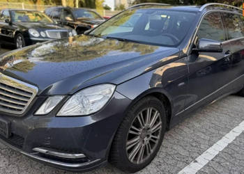 Mercedes E 200 E200, Grzane fotele, Klimatronic, Nawigacja, Idealny W212 (…