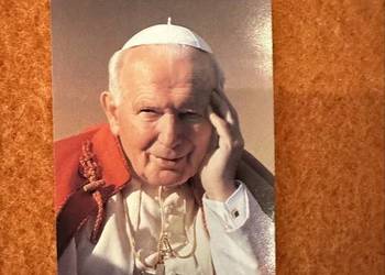 Jan Paweł II, mały obrazek, zdjęcie Arturo Mari