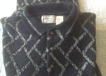 Sweter męski z zapięciem polo 100% acrylic,rozm XL-BUGLE BOY
