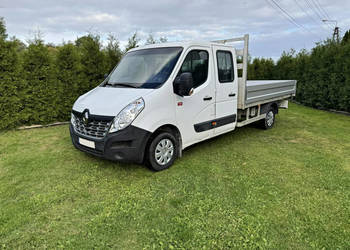 Renault Master 2,3 DCI 110KM Doka 7 osób Klima Skrzynia Paka 3,5m