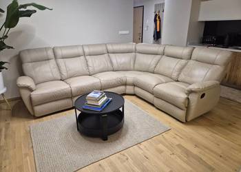 Narożnik i sofa Tania III - skóra naturalna - meble DEKO
