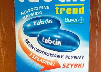 KALENDARZYK LISTKOWY Z 2002 ROKU - TABCIN NA GRYPĘ