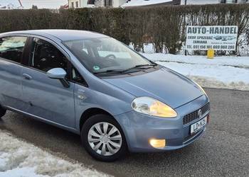 FIAT GRANDE PUNTO 1.4B 8V 77KM OPŁACONY Z NIEMIEC KLIMA ELEKTRYKA STAN BDB