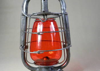 Stara niemiecka lampa naftowa  Nachtschwalbe - Georga Mullera 1892-1893