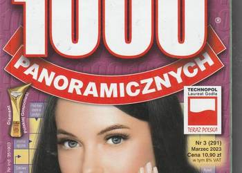 Krzyżówki 1000 Panoramicznych 3 / 2023