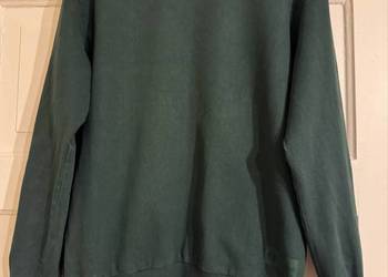 Bluza męska M Carry zielona bawełna casual komfortowa z długim rękawem