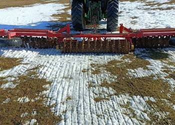 Wały Crosskill Rollex 760 z włóką, hydraulicznie rozkładane