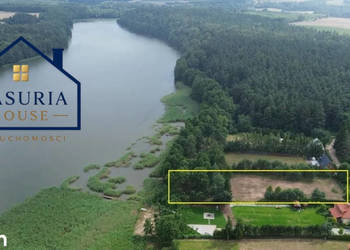 Działka rolno-budowlana z linią brzegową jeziora