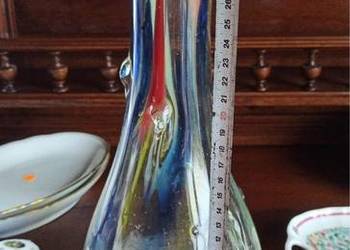 Wazon szklany. Prl Wazon szklany. Prl