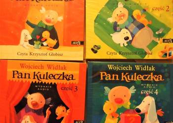 Pan Kuleczka Komplet 4 x Audiobook CD-MP3 bajki dla dzieci