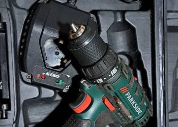 Parkside wkrętarka wiertarka 12v walizka ładowarka