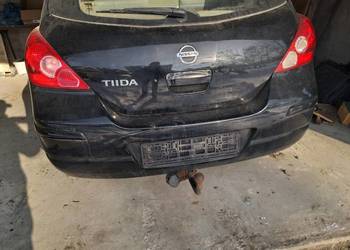 nissan tiida klapa tylna