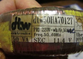 Transformator 12 Volt / 50 Watt