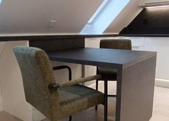 Krzesło ESPE oliwkowy/czarny (2 szt.)