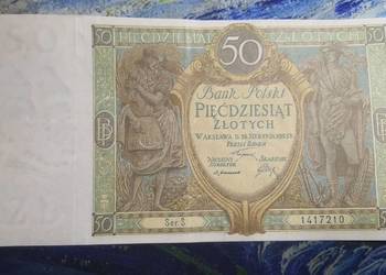 RZADKOŚĆ ! 50 złotych 1925 s. S
