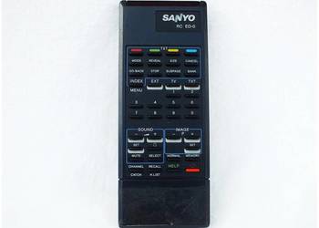 Pilot SANYO RC ED-0 do magnetowidów i starszych odbiorników TV ORYGINAŁ