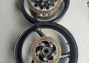 Suzuki GSXR GSX-R 600 750 k8 L6 FELGA PRZÓD PRZEDNIA TYŁ TYLNA TARCZ TARCZE