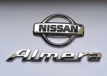 Napis emblemat  Nissan Almera 00-03r