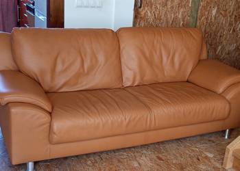 włoska, skórzana kanapa/sofa od zaraz