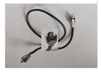 wtyk złącze przewód przesyłowy głośnikowy  audio video chinch rca