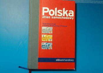 atlas samochodowy Polska  nowy