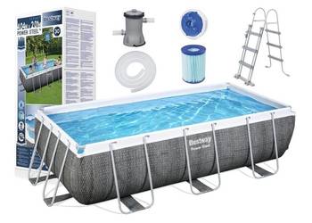 Basen Ogrodowy Stelażowy 404 x 201 x 100 cm Bestway