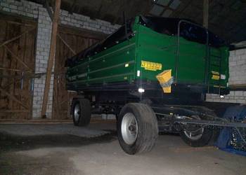 Przyczepa HW 8011 ,3 stronny wywrot. Ładowność 8-10 ton