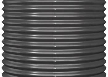 vidaXL Donica ogrodowa, stal ocynkowana, 80x80x68 cm(SKU:318861)