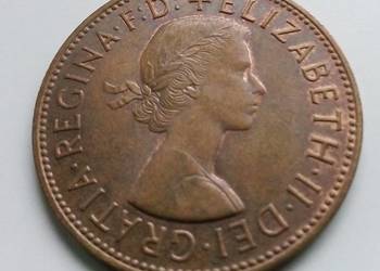 WIELKA BRYTANIA-ONE PENNY-1967 r
