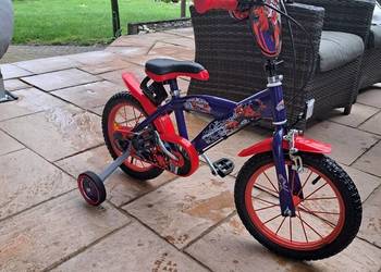 Rower Rowerek dziecięcy Spider-Man koła 14" mało używany