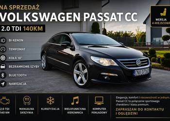 Volkswagen Passat CC 2.0 TDI 140KM | Bi-Xenon | Tempomat | Koła 18"
